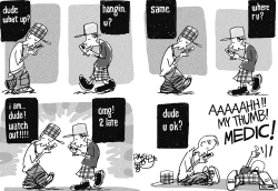 TEXT MESSAGING by Pat Bagley