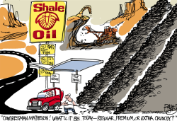 LOCAL OIL SHALE by Pat Bagley