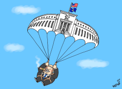 FEDERAL RESERVE PARACHUTE by Stephane Peray