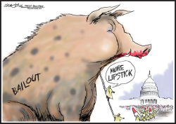 LIPSTICK ON A BAILOUT by J.D. Crowe