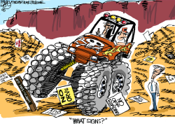 LOCAL OFF-ROADING by Pat Bagley