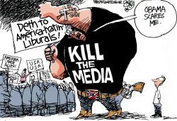 KILL THE MEDIA  by Pat Bagley