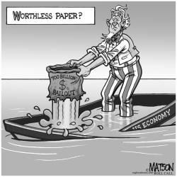 WORTHLESS PAPER? by R.J. Matson