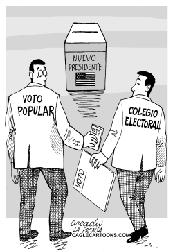 EL VOTO POPULAR Y EL COLEGIO ELECTORAL by Arcadio Esquivel