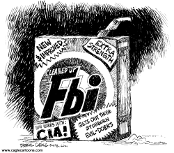 FBI NEW DETERGENT by Daryl Cagle