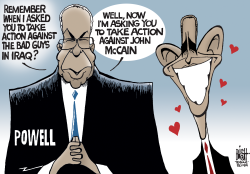 POWELL AND OBAMA,  by Randy Bish