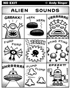 ALIEN SOUNDS by Andy Singer