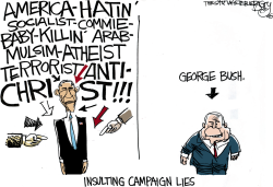 CAMPAIGN LIES  by Pat Bagley
