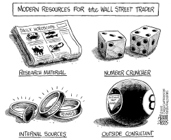 RESOURCES FOR WALL STREET by Adam Zyglis
