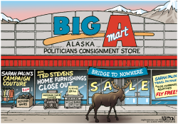 ALASKA POLITICIANS CONSIGNMENT STORE- by RJ Matson
