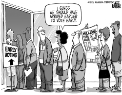 EARLY VOTING by Jeff Parker