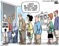 EARLY VOTING  by Jeff Parker