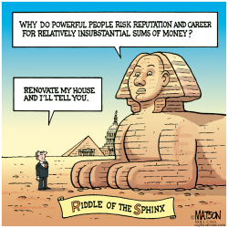 RIDDLE OF THE SPHINX- by R.J. Matson