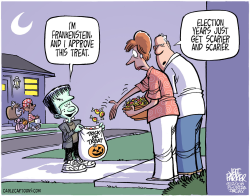 SCARY ELECTION  by Parker