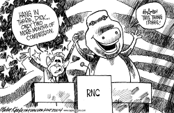 RNC COMPASSION by Mike Keefe