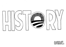 OBAMAS HISTORIC WIN by Jimmy Margulies