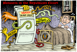  Republican Closet Monsters by Wolverton