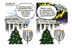 HOLIDAY DISPLAYS ON PUBLIC LAND  by Jimmy Margulies