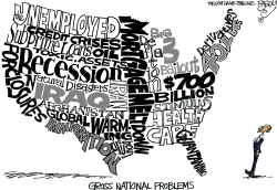 GROSS NATIONAL PROBLEMS by Pat Bagley