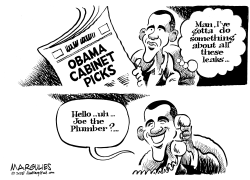 OBAMA NOMINEES LEAKS by Jimmy Margulies