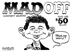 MADOFF SCANDAL by Jimmy Margulies