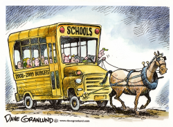 SCHOOL BUDGETS by Dave Granlund