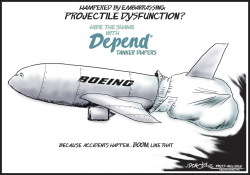 BOEING TANKER HAS PROJECTILE DYSFUNCTION by J.D. Crowe