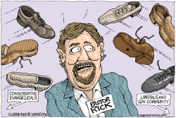 SHOES FOR RICK WARREN  by Monte Wolverton