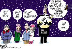 WALL STREET WHINE  by Pat Bagley