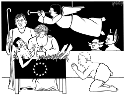 EU NATIVITY PLAY by Rainer Hachfeld