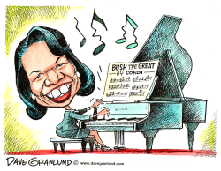 HIGH NOTES FOR BUSH by Dave Granlund
