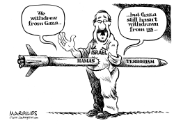 ISRAEL AND GAZA by Jimmy Margulies