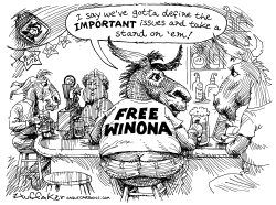 FREE WINONA by Sandy Huffaker