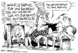 FOX NEWS AND SHAKESPEARE by Daryl Cagle