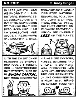 ECONOMIC STIMULUS by Andy Singer