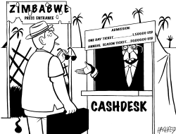PRESS IN ZIMBABWE by Rainer Hachfeld