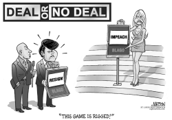 BLAGOJEVICH PLAYS DEAL OR NO DEAL by R.J. Matson