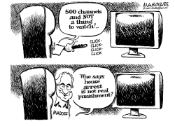 MADOFF HOUSE ARREST by Jimmy Margulies