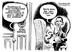 WHITE HOUSE DOG by Jimmy Margulies