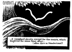 BUSH FAREWELL by Jimmy Margulies