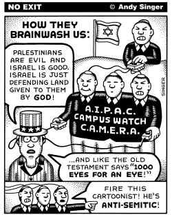 ISRAELI LOBBY AND MEDIA GROUPS by Andy Singer
