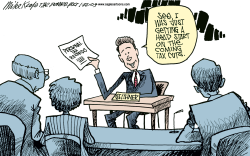 TREASURY NOMINEE GEITHNER  by Mike Keefe