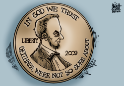 IN GOD WE TRUST; GEITHNER, HOWEVER,  by Randy Bish