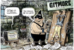 GITMO AND GITMORE by Joe Heller