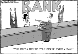 BANKING CRISIS by Bob Englehart