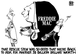 FREDDIE MAC; BACK FOR SECONDS, B/W by Randy Bish