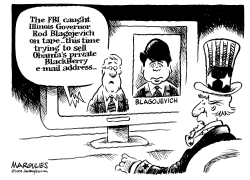 BLAGOJEVICH by Jimmy Margulies