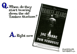 JOE TORRE BOOK  by Jimmy Margulies