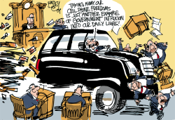 LOCAL DRIVING MR CRAZY by Pat Bagley