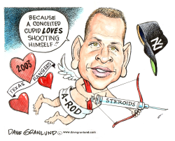 A-ROD AND STEROIDS by Dave Granlund